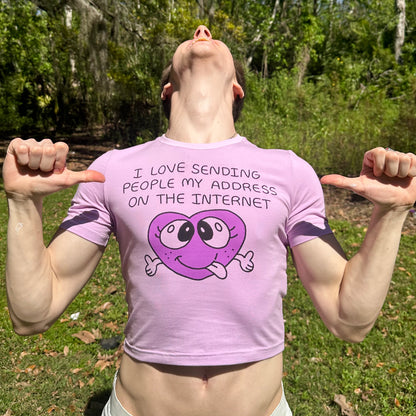 address baby tee